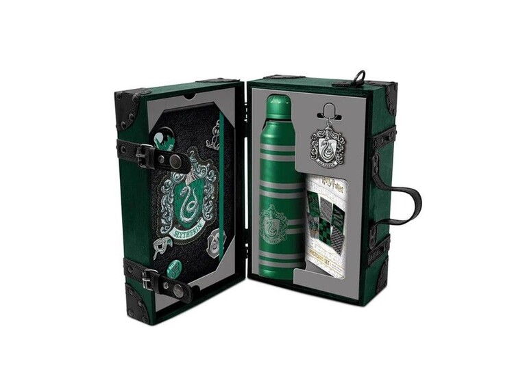 Levně Dárkový set Harry Potter - Colourful Crest Slytherin