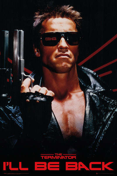 Poster The Terminator - I'll Be Back