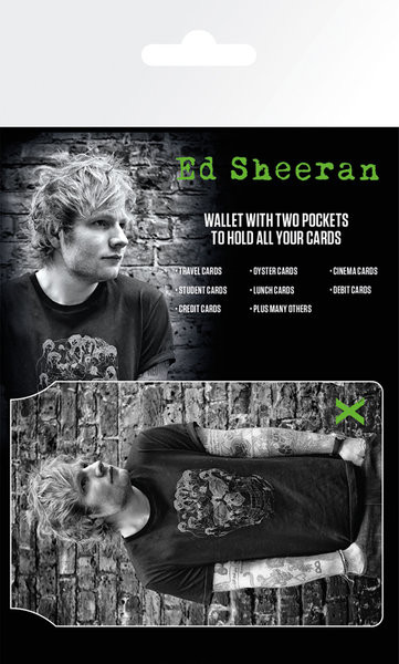 Kartenhalter Ed Sheeran - Skull