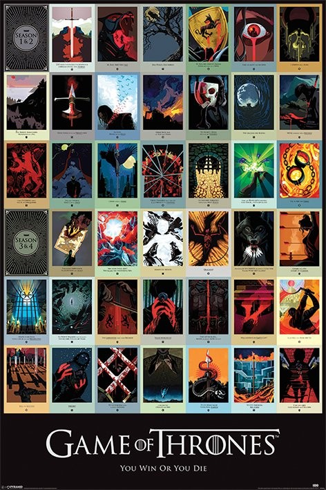 Póster Juego de Tronos - Episodes