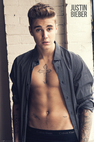 Plakát Justin Bieber - Shirt