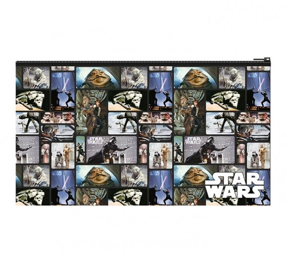 Schreibartikel Star Wars - Blocks Flat Pencil Case