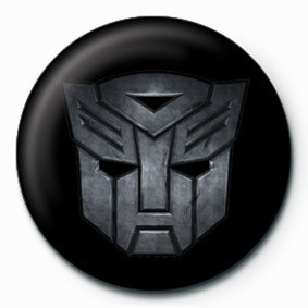 Button TRANSFORMERS - autobot logo