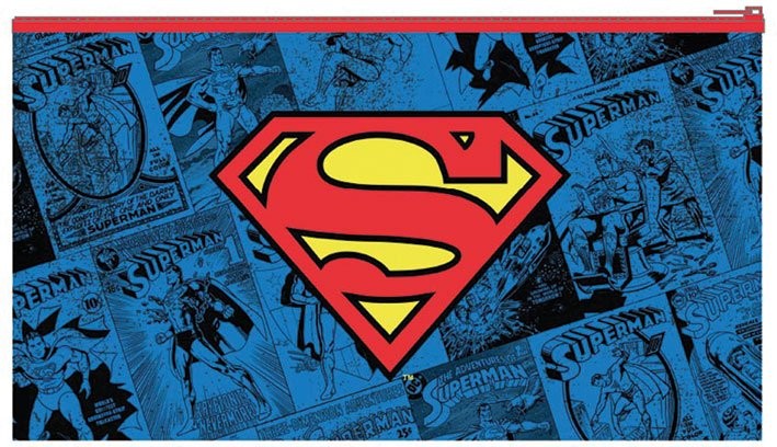 Schreibartikel DC Comics Flat Pencil Case - Superman - Logo