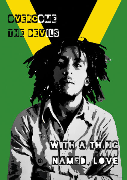 Plakát Bob Marley - Collage