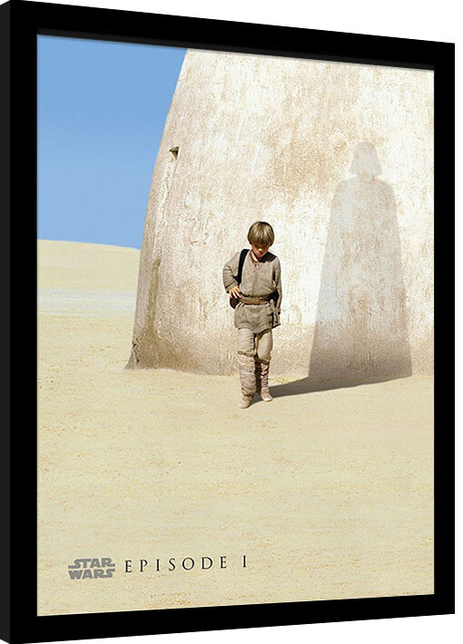 Gerahmte Poster Star Wars - Episode I Annakin