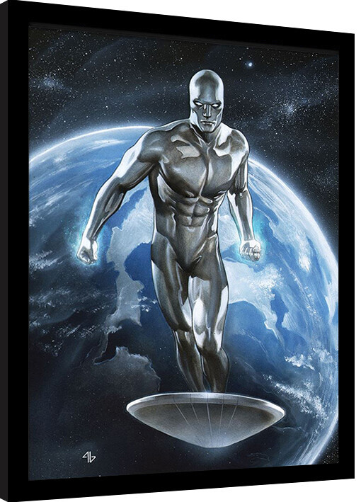 Inramad poster Marvel Classic - Silver Surfer