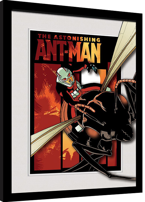 Rámovaný plakát Marvel - Astonishing Ant-Man