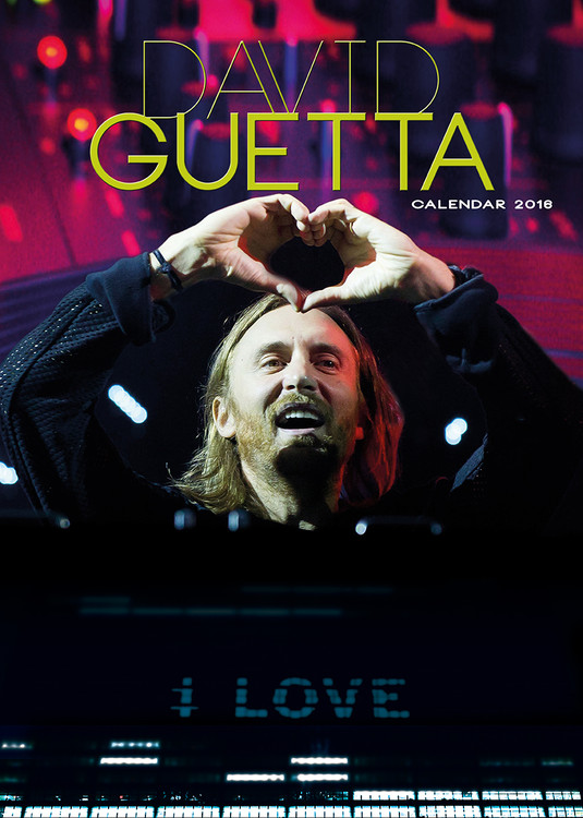 Naptár 2027 David Guetta