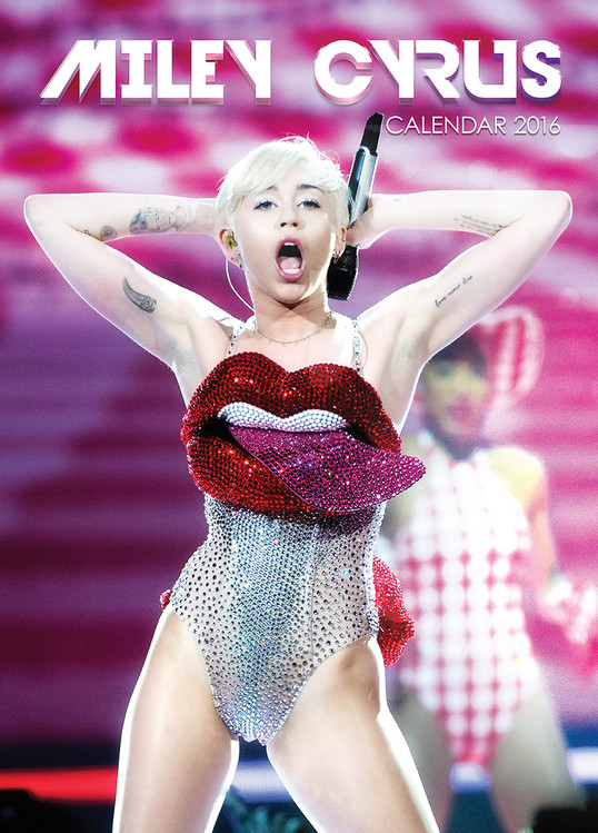 Naptár 2027 Miley Cyrus