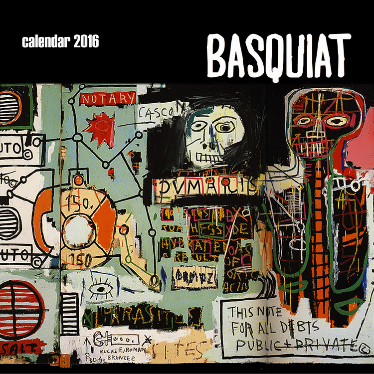 Calendario 2027 Basquiat Street Art