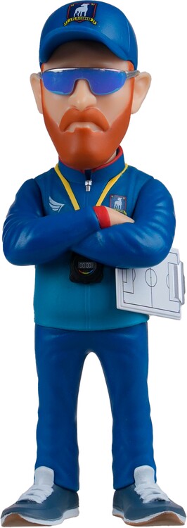 Statuetta MINIX TV 12 cm: Ted Lasso - Coach Beard