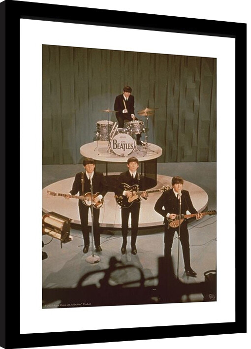 Gerahmte Poster The Beatles - Sullivan Show