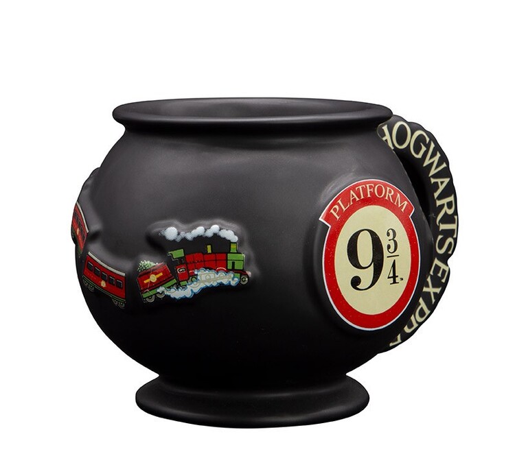 Taza 3D Harry Potter - Cauldron Platform 9 3/4