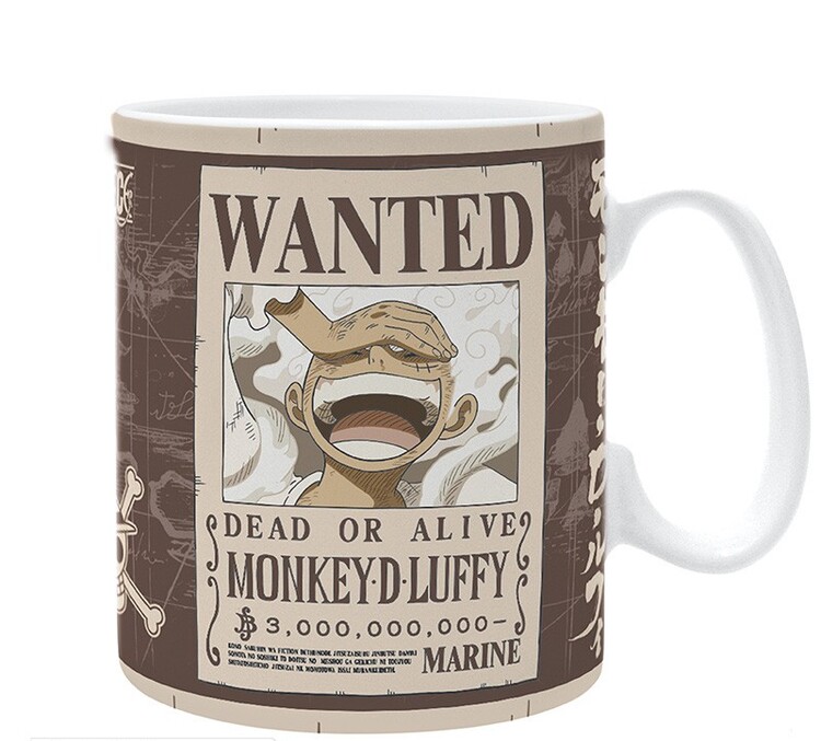 Tasse One Piece - Luffy Wanted