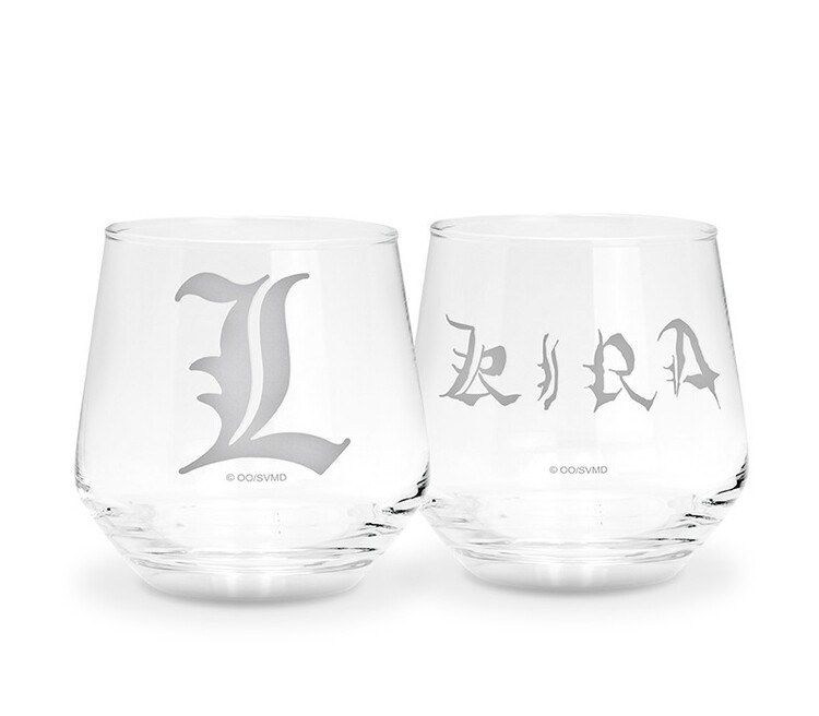 Bicchiere Death Note - Kira & L