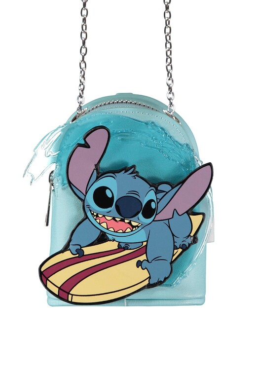 Levně Batoh Lilo & Stitch - Azure Wave, 13 x 11 x 7 cm