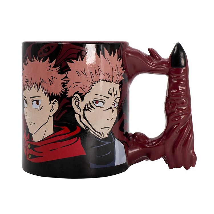 Hrnek 3D Jujutsu Kaisen - Sakuna's Fingers, 0,46 l
