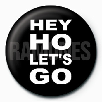 Anstecker Ramones (Hey Ho Let's Go)