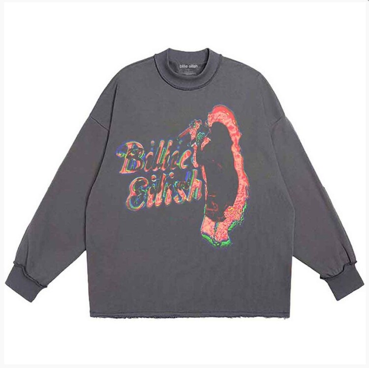 Tricou Billie Eilish - Neon Silhouette