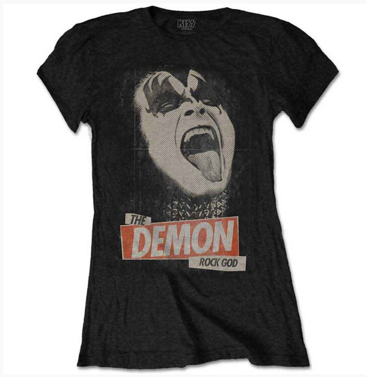 Tričko KISS - The Demon Rock God, XXL