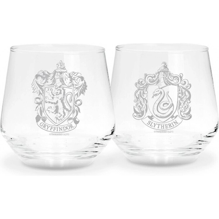 Bicchiere Harry Potter - Gryffindor & Slytherin