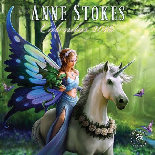 Calendrier 2027 Fantasy - Anne Stokes