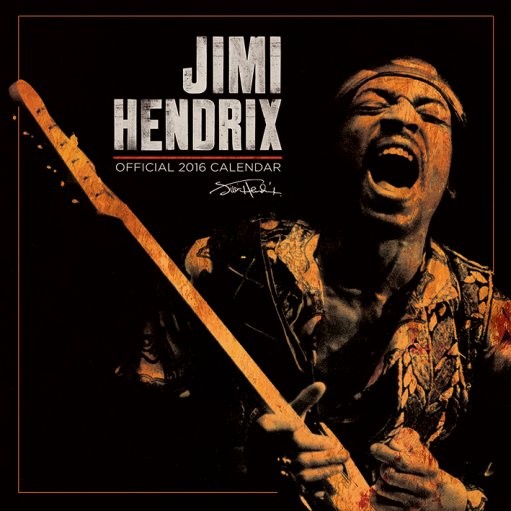 Calendrier 2027 Jimi Hendrix