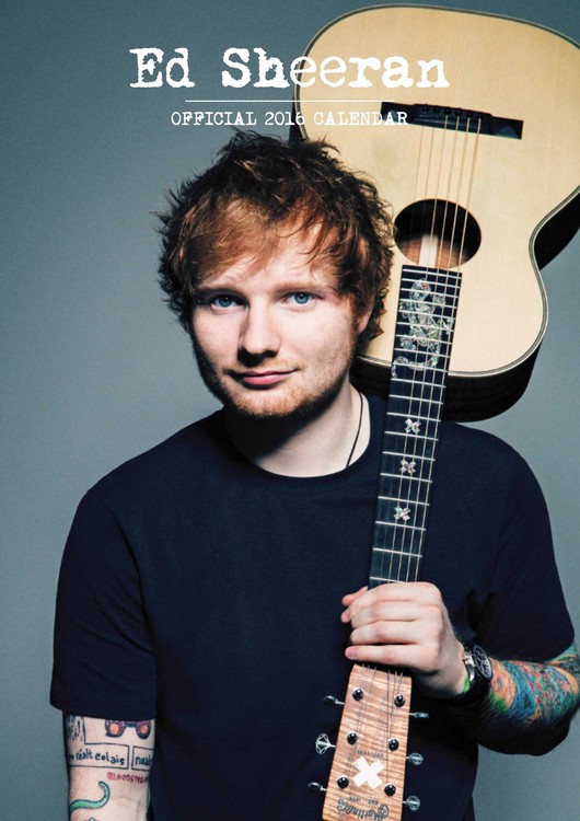 Naptár 2027 Ed Sheeran