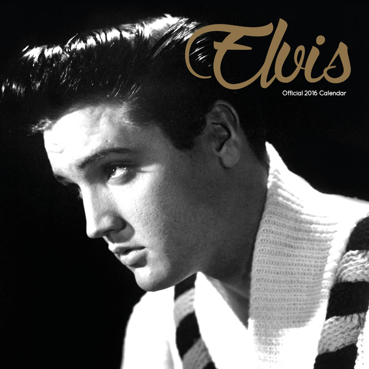 Naptár 2027 Elvis Presley