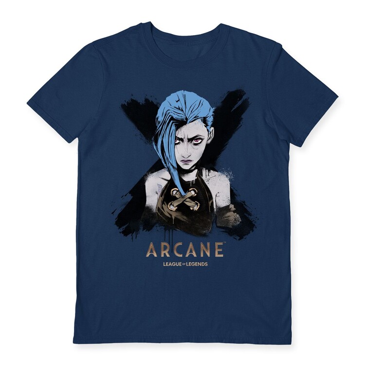 Maglietta Arcane - Jinx Portrait