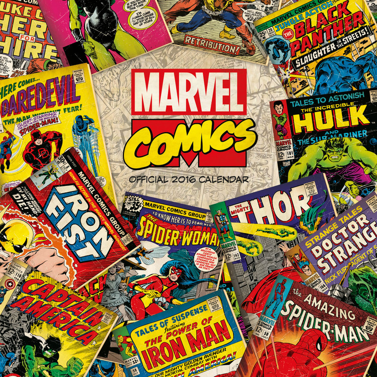 Kalender 2027 Marvel Retro Classics