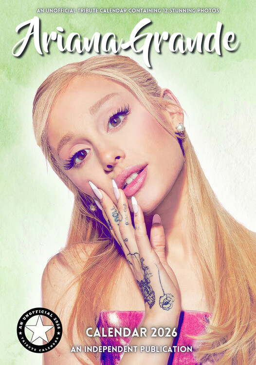 Kalender 2027 Ariana Grande