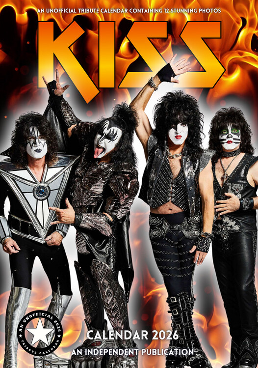 Kalender 2027 Kiss