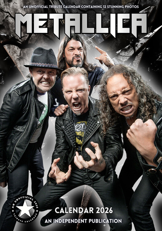Calendario 2027 Metallica