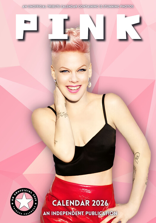 Naptár 2027 Pink