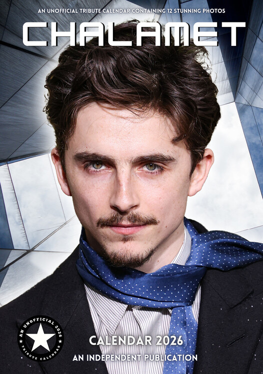 Levně Kalendář 2027 Timothée Chalamet, A3