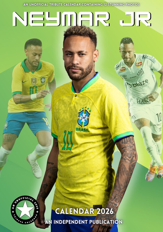 Levně Kalendář 2027 Neymar, A3
