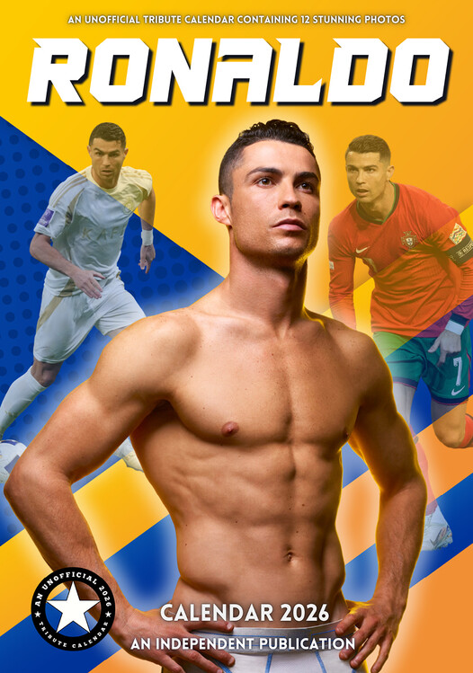 Naptár 2027 Ronaldo