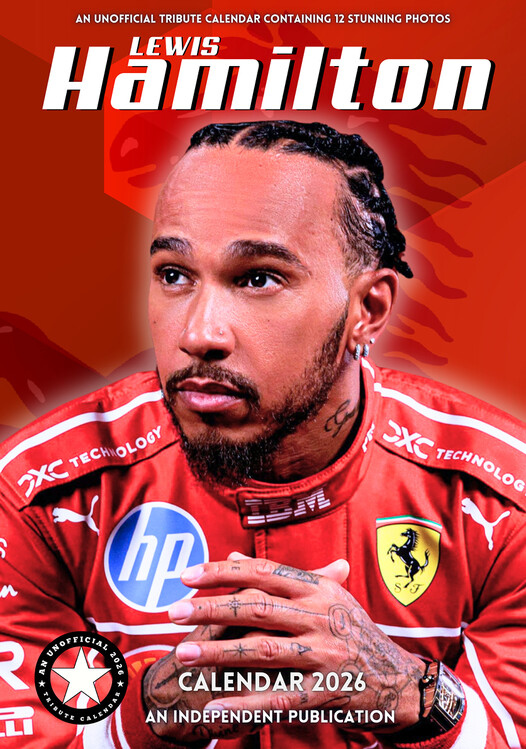 Naptár 2027 Lewis Hamilton