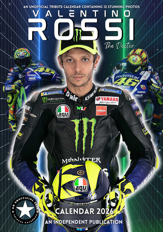 Calendario 2027 Valentino Rossi