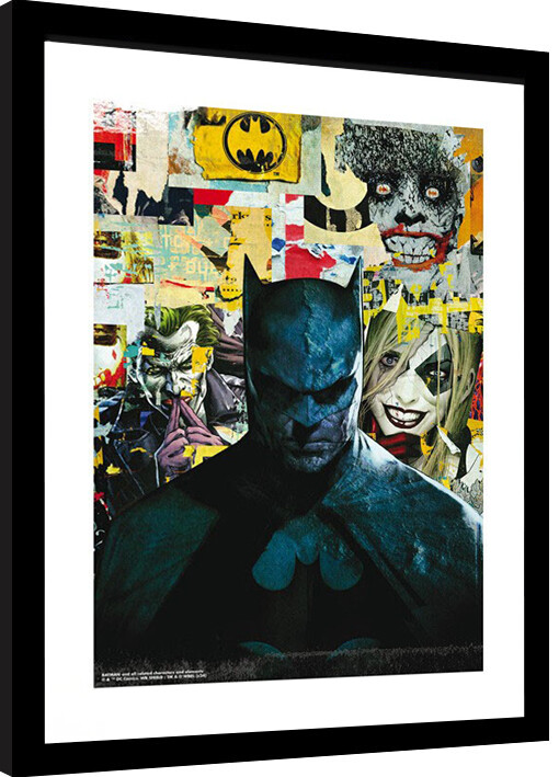 Keretezett poszter DC Comics - Batman