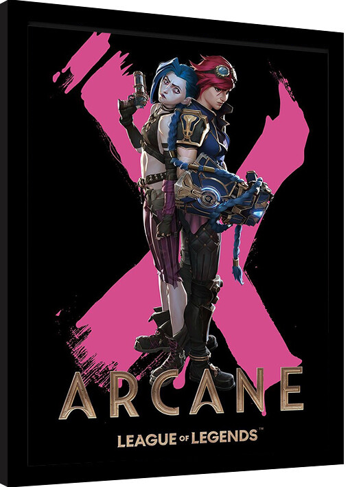 Indrammet plakat Arcane - Duo