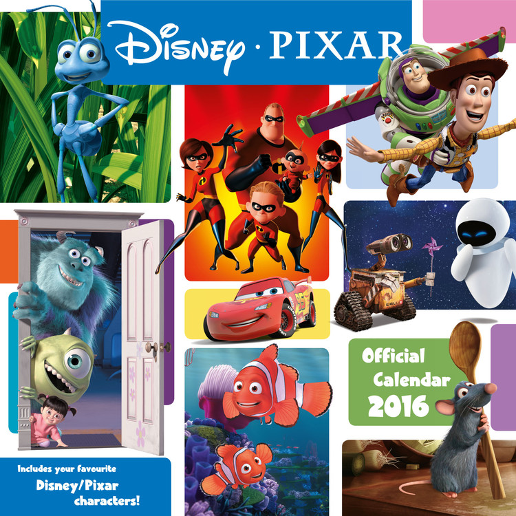 Naptár 2027 Pixar
