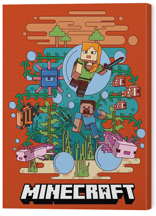 Quadro su tela Minecraft