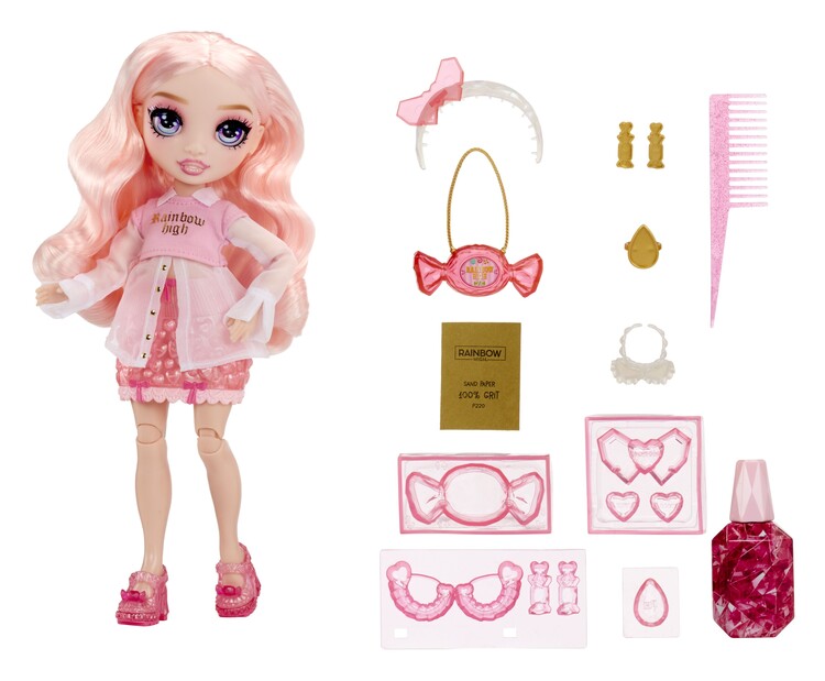 Levně Rainbow High - Creative Crystals Fashion Doll - Bella