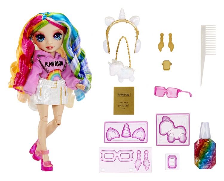 Levně Rainbow High - Creative Crystals Fashion Doll - Amaya