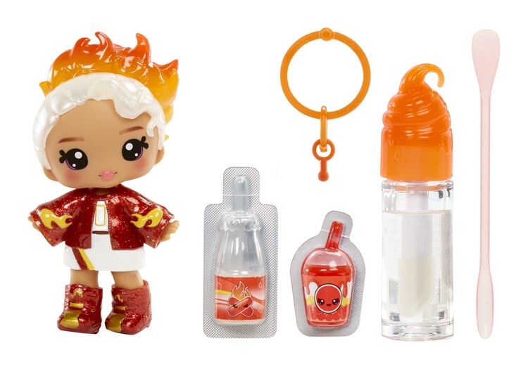 Levně Yummiland Lip Gloss Doll Series 2 - Amber Cinnamon