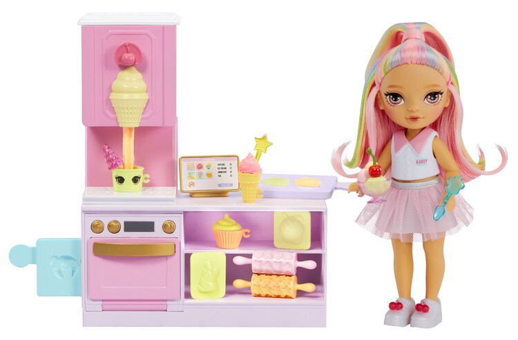 Levně Rainbow High - Little Dessert Shop with Kandy Playset