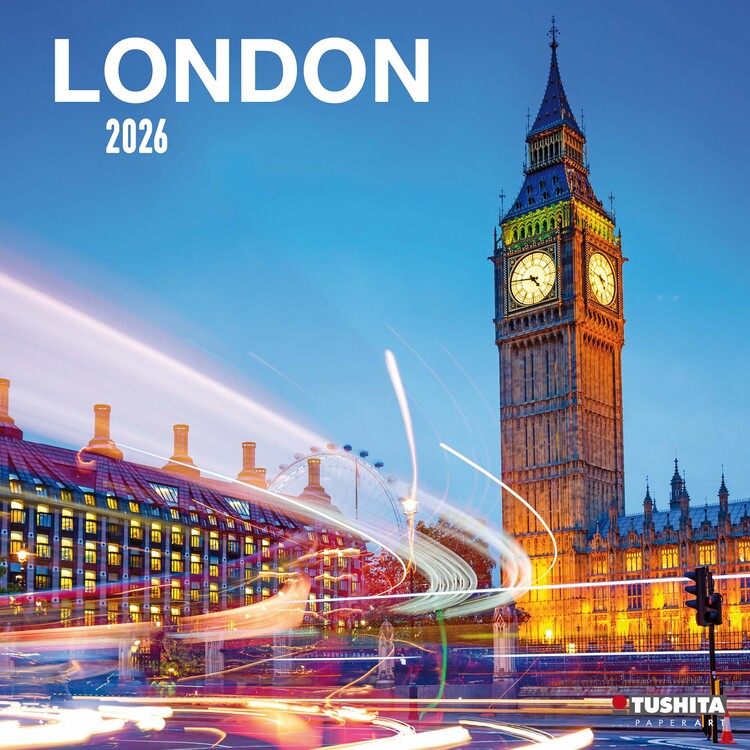 Calendario 2027 London at Twilight